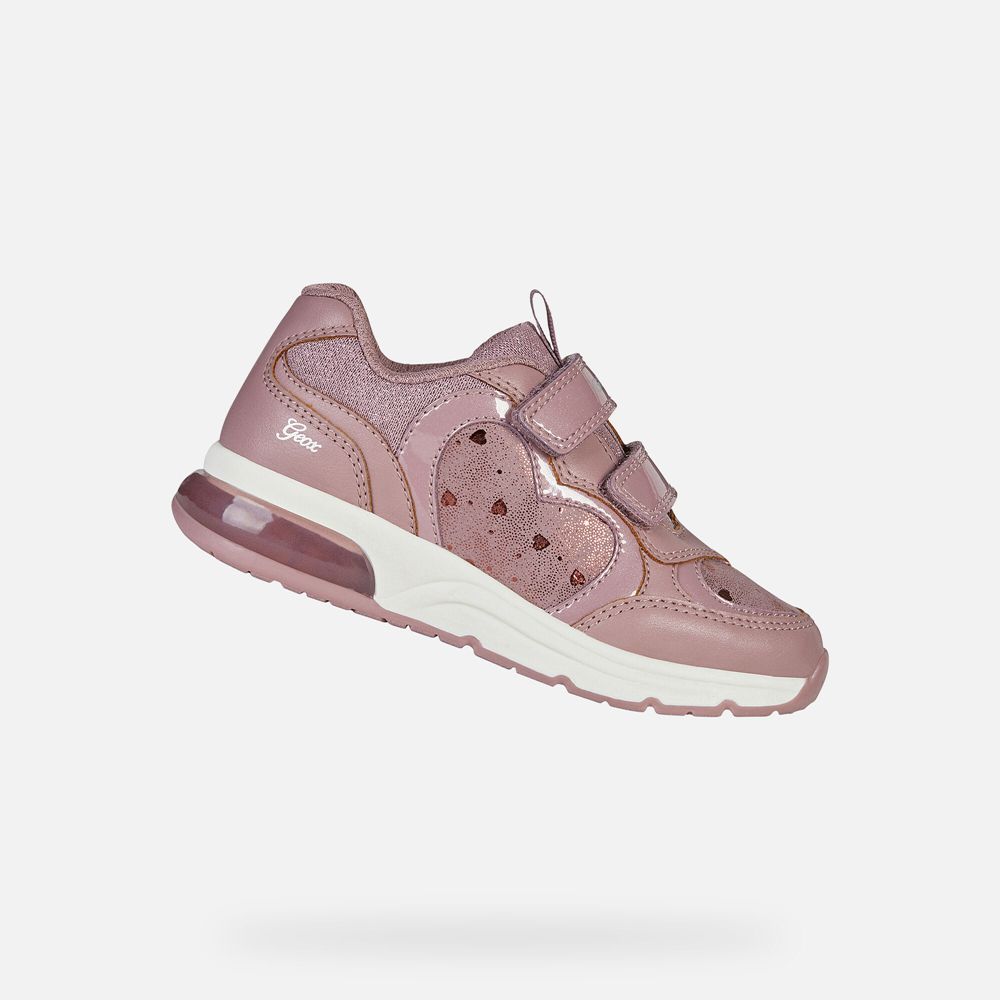 Tenis Geox Menina Rosa - Spaceclub - BNYML1273